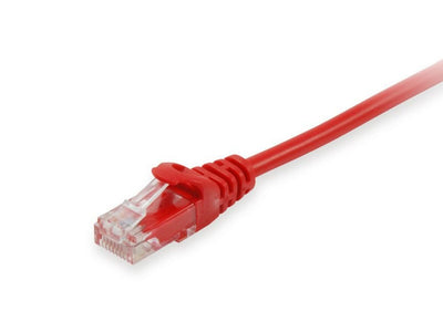 Equip Network Cable CAT.6A U UTP 2x RJ45 7.50M Red Lszh — image 1
