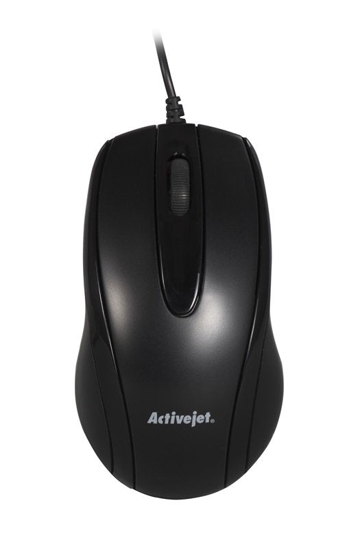 Activejet Mouse AMY-083 USB Type a Óptico 1000 DPI Ambidextro