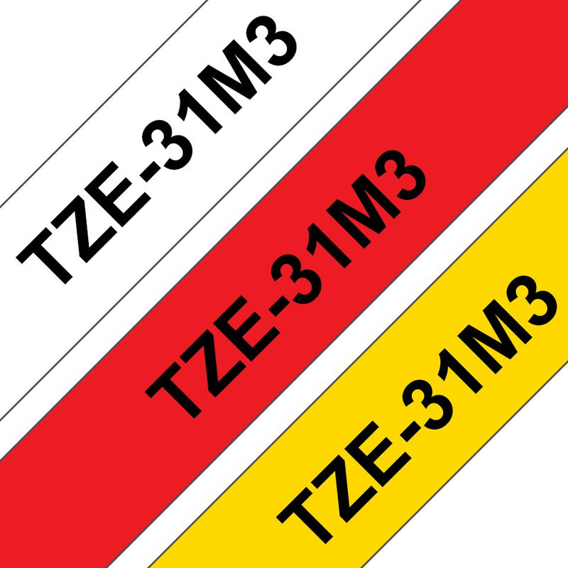 Brother Tape TZE31M3 Value Pack TZ31M3