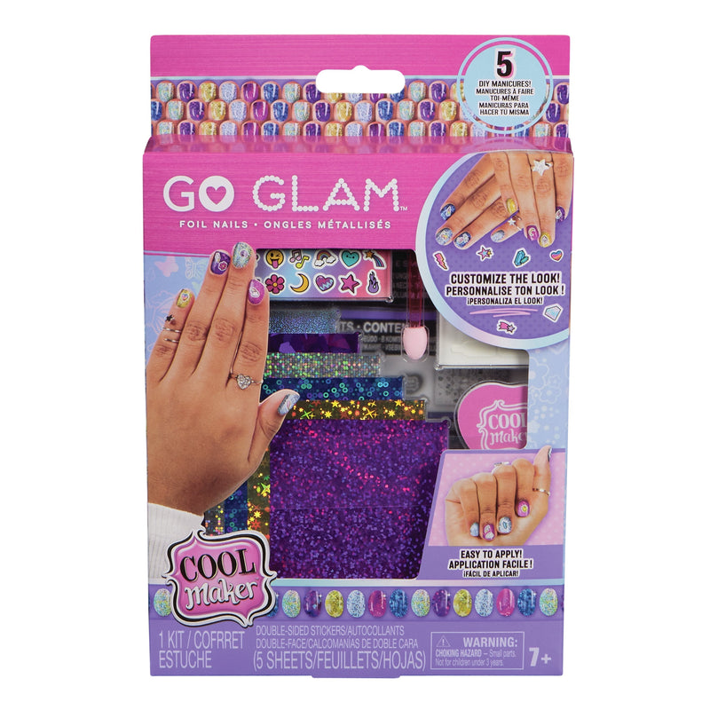 Spin Master Manualidades With Nails Aluminium Cool Maker Go Glam 6071780