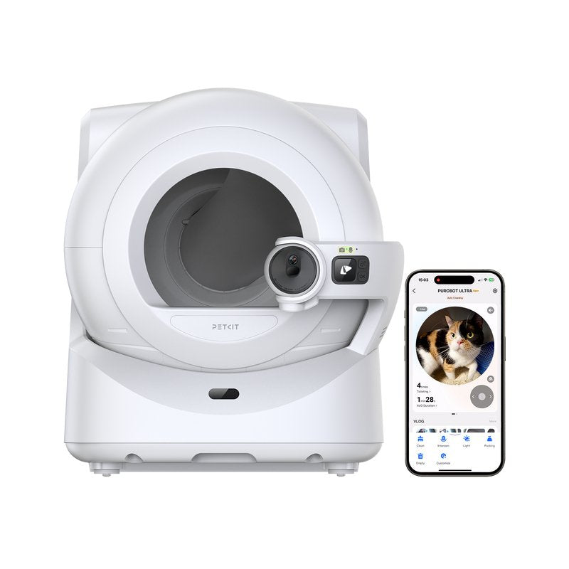 Petkit Arenero Automatic Purobot Ultra Camera With Tecnología Ia -reconocimiento Facial - Monitoreo Health