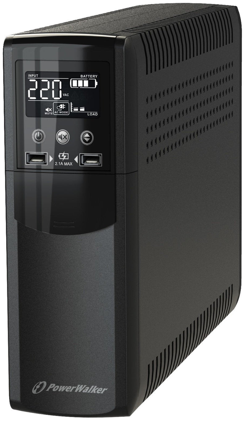 Powerwalker Vi 1200 Csw IEC UPS (ups) Line Interactive 1200VA 720W 8 Salidas AC