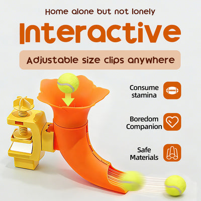 Self-Feeding Ball Dispenser Pet Interactive Training Dog Toy