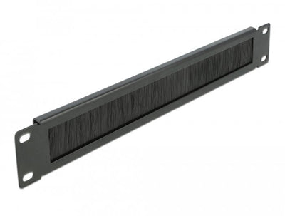 Delock Strip Brush Administración Cables 19 1U Black — image 1