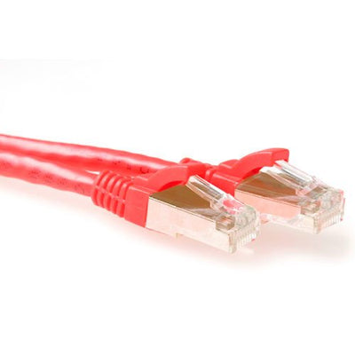 Red 20 Meter SFTP CAT.6A Patch Cable Snagless With RJ45 Connectors — image 1