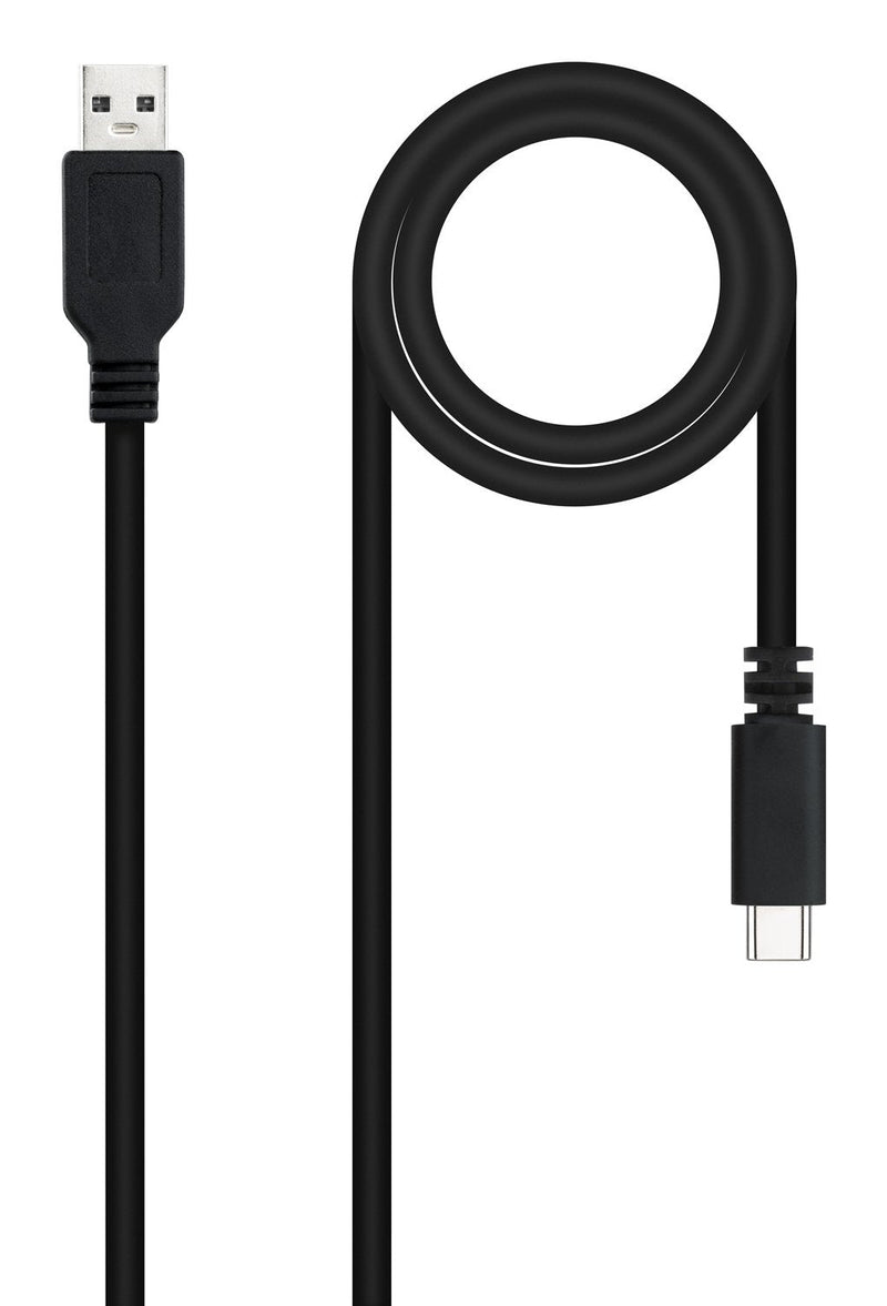 Nanocable USB Cable -c 2.0 Male a USB-A Male 1M