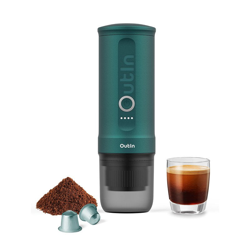 Outin Nano Black Green Azulado
