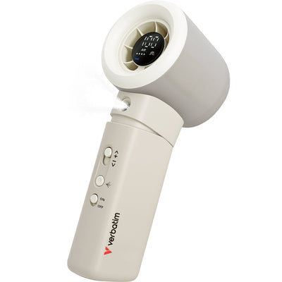 Verbatim Cool 'n'go Aqua Breeze Handheld Fan White/Silver 32344 — image 1