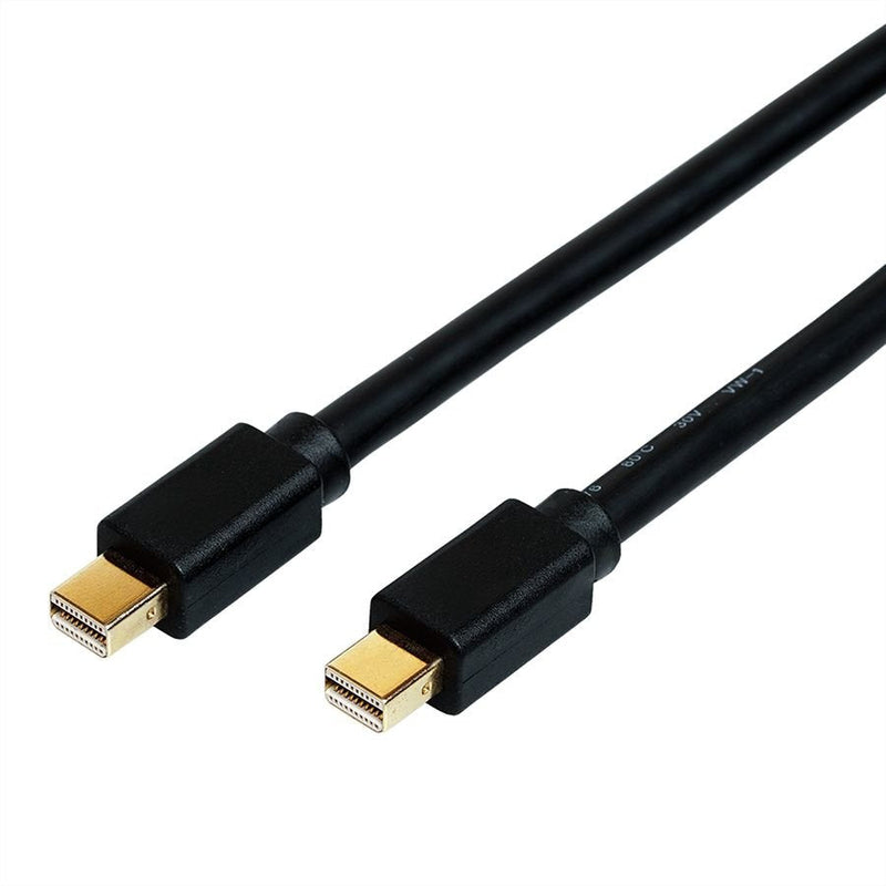 Roline Mini DisplayPort Cable V1.4, Mdp - Mdp, St - St, Black 2M