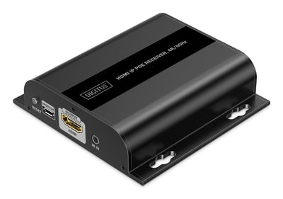 Digitus Receptor HDMI IP PoE, Extensión HDMI Black 4K/60HZ DS-55354 — image 1