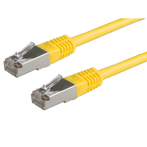 Roline Network Cable KAT.5E Class D S FTP Yellow 2M