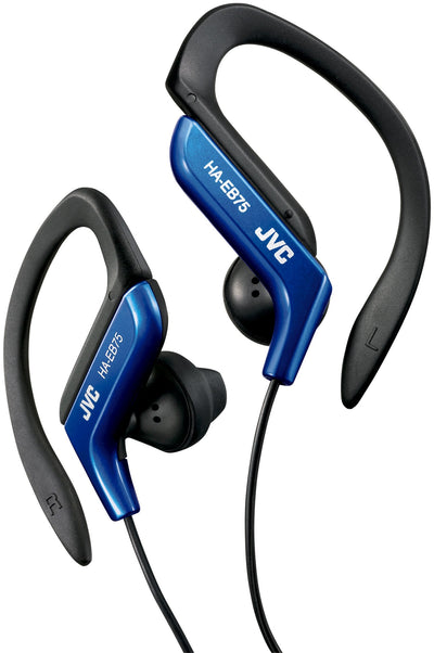 JVC Headphones HA-EB75 Blue Deportivos With Hook Sujeción Adjustable — image 1