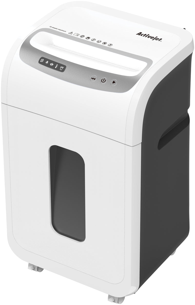 Activejet ASH-1602M Triturador Paper Microcorte 60 dB 22,8CM Black Silver White