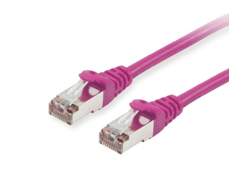 Equip Network Cable CAT.6 S FTP 2x RJ45 50.00M Lila