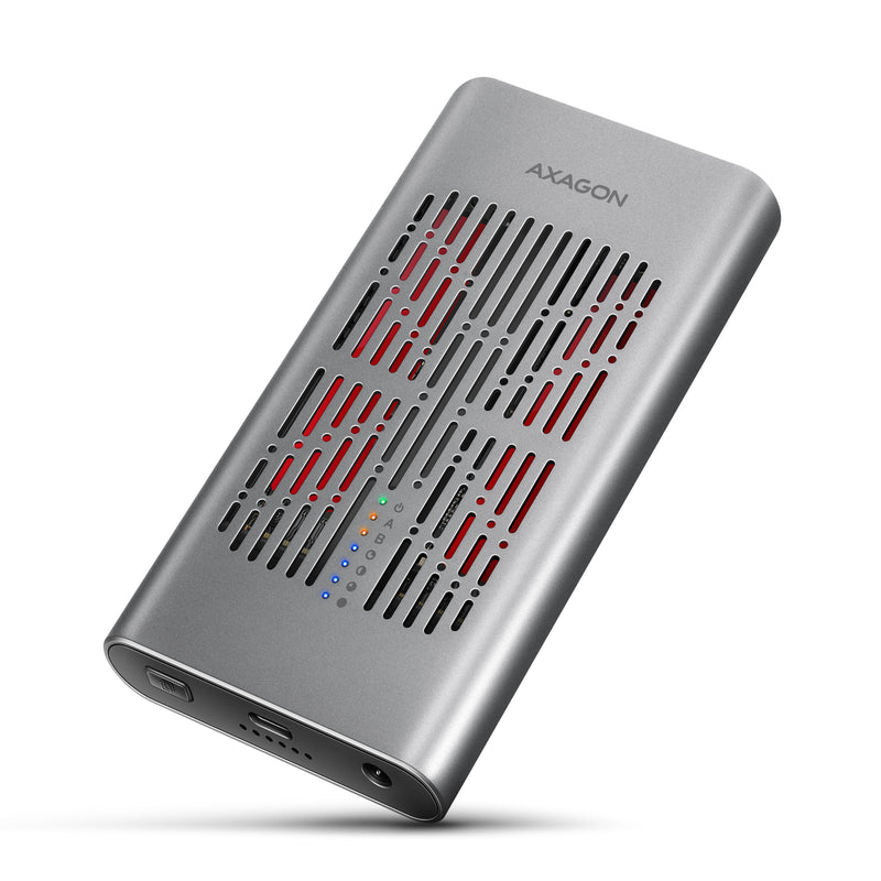 EEM2-20GD Housing External Aluminium USB-C 3.2 GEN2X2, SSD NVMe M.2 Dual 20GB/S, Clone Master