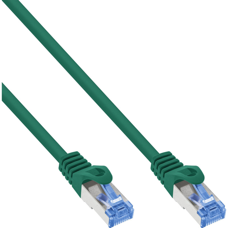 Inline® Patch Cable CAT.6A, S/FTP, Tpe (lszh), Cca, Green, 7.5M