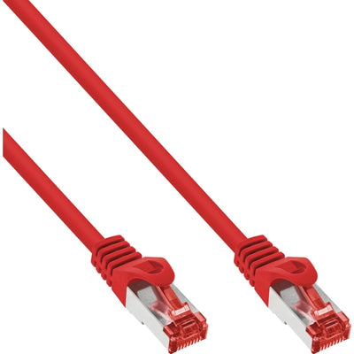 Inline Network Cable S/FTP Pimf CAT.6 250MHZ Pvc Cobre Red 50M — image 1