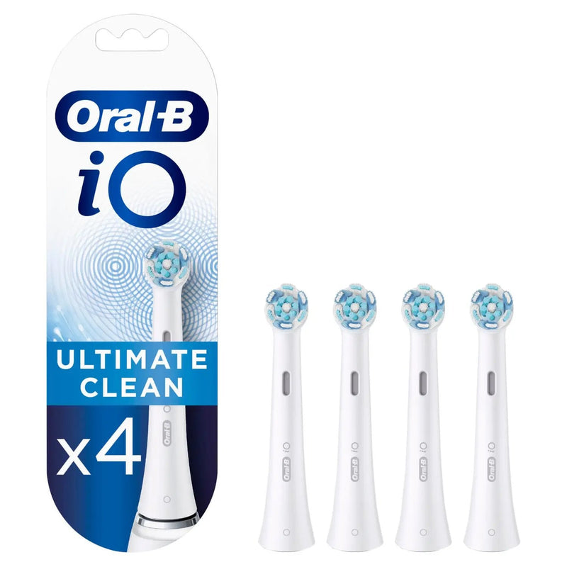 Braun Oral-b Io Heads Brush Ultimative Cleaning 4 Pcs White