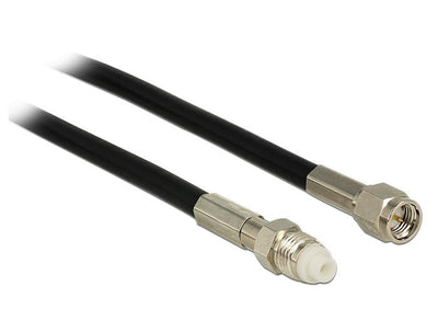Delock Cable Antenna Fme Connector Female Sma Connector Male RG-58 15M — image 1