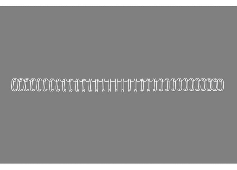 Gbc Wirebind Pack 100 Alambres Encuadernacion 8MM Paso 3:1 Round Or Square - Formato A4 - 34