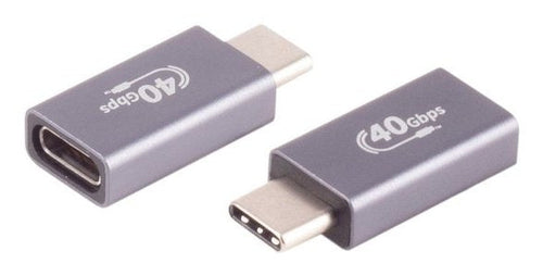 Shiverpeaks USB-C Adapter USB-C Connector Female 4.0 Metal Pro — image 1