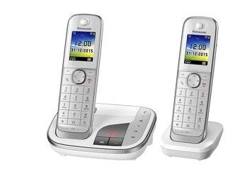 Panasonic KX-TGJ322 Phone Dect White Identificador Llamadas