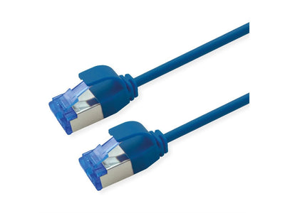 Roline Network Cable CAT.6A (class Ea) S FTP (pimf), Lsoh, PoE, Blue 7M — image 1