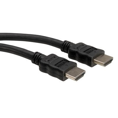 Value HDMI High Speed Cable With Ethernet Black 1M — image 1