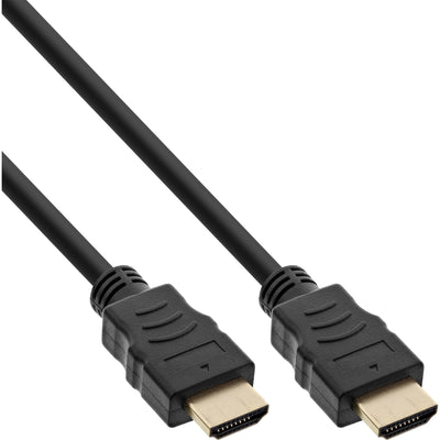 Inline 25 Pieces Bulk-pack HDMI Cable, HDMI With Ethernet, Premium, 4K2K, Male/Male Black/Gold 3M — image 1