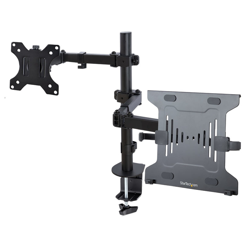 StarTech.com Base Stand VESA Monitor 32 And Laptop Kit Assembly Tray Laptop Arm Monitor Arm