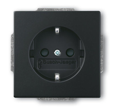 Busch Jaeger Bj 20 EUCKS-885 Sockets Power Inserto Future Linear Black — image 1