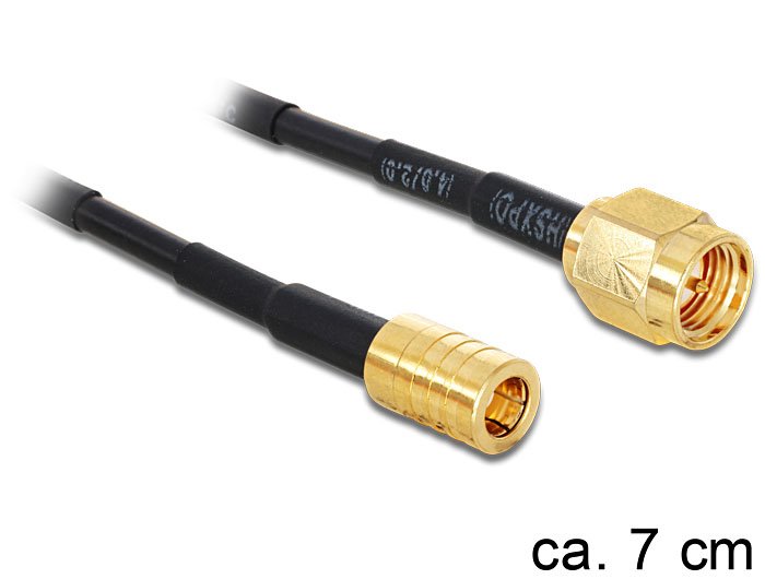 Delock Cable Antenna Sma Connector Male Smb Connector Male 70MM