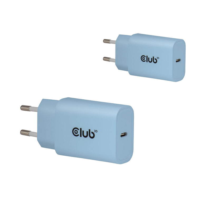 Charger CLUB3D CAC-3022 Dispositivo Mobile Phone Smartphone, Universal Blue Power Alterna Charging Fast Indoor
