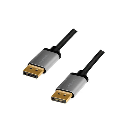 Logilink CDA0100 Cable DisplayPort 1M Black Grey — image 1