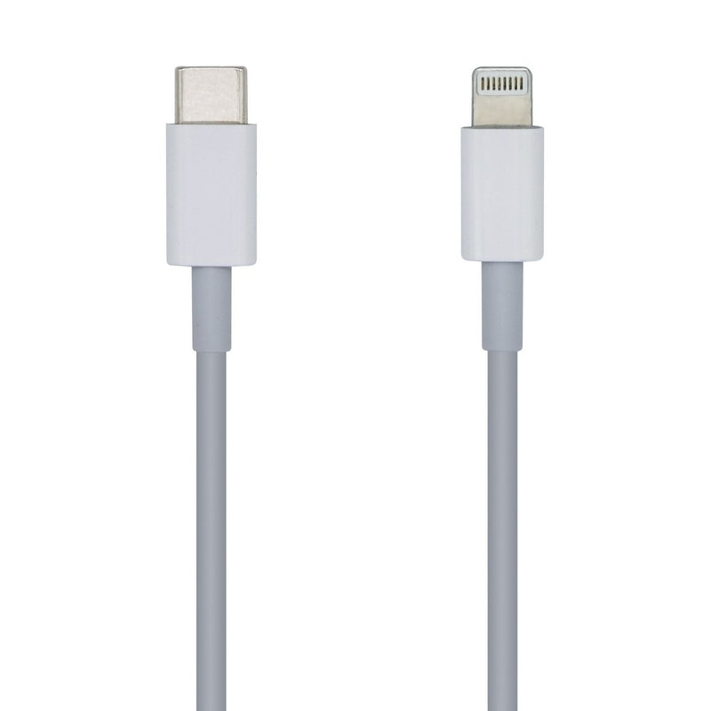 Aisens Cable Lightning a USB-C USB 2.0 - Lightning/M-usb-c/M - 2M - White