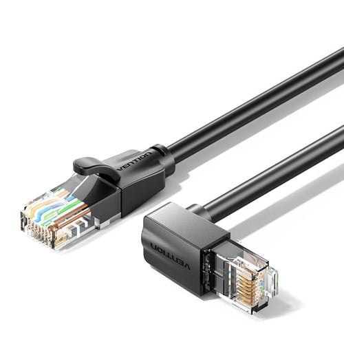 Vention CAT.6 UTP Upward Right Cabl Angle Ethernet Patch Cable 2M Bl