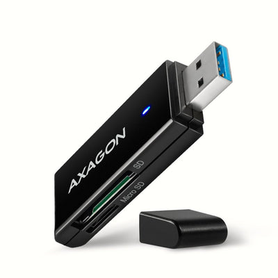 Axagon Card Reader Internal CRE-S2N USB-A 3.2 Gen 1, Sd, microSD - Black — image 1