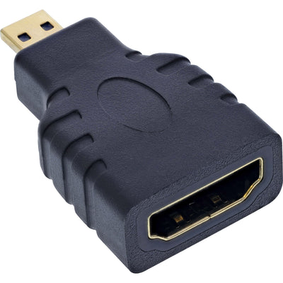 Inline Adapter HDMI HDMI a Female a HDMI D Male 4K/60HZ Black/Gold — image 1