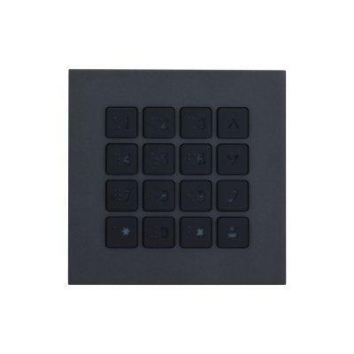 Dahua VTO4202FB-MK Estación Outdoor Modular Video Doorbell IP With Keyboard Series VTO4202FB-X. Colour Black — image 1
