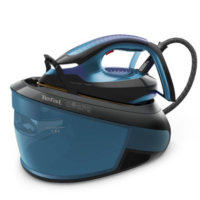 Tefal Centro Planchado Express Vision SV8151 2800W 1,8 L Soleplate Durilium Airglide Autoclean Blue Black — image 1