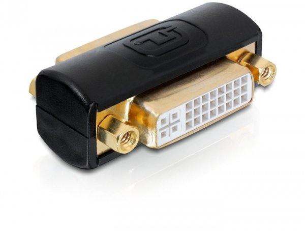 Delock Adapter DVI 24 + 5 Female / Female