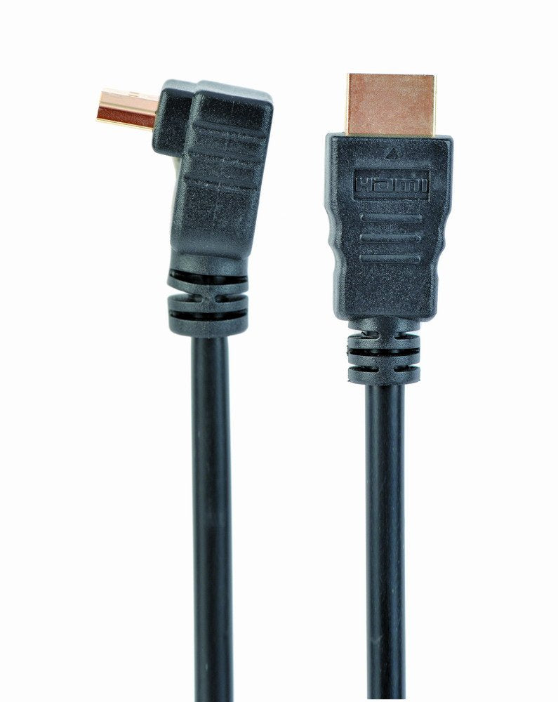Gembird HDMI Cable V1.4 Acodado 90M/M 3M Black