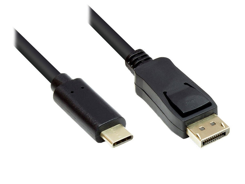 Alcasa GC-M0105 Cable 1M USB Type-c DisplayPort Black