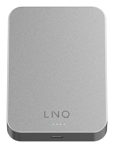 Linq Power Bank Magnetica Wireless 10000MAH Silver 10000MAH/ Charging Wireless And Magnética, 1x USB-C Pd Up T — image 1