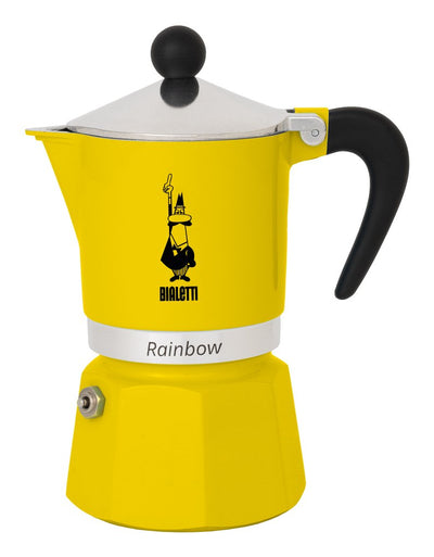 Bialetti Coffee Machine Rainbow 6TZ Yellow — image 1