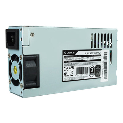 Power Supply Unyka Flex ATX 1U 250W 87% Eficiencia UKPSU1U40003 — image 1