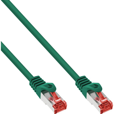 Inline 30 Pieces Bulk-pack Network Cable S/FTP Pimf CAT.6 250MHZ Pvc Cobre Green 3M — image 1