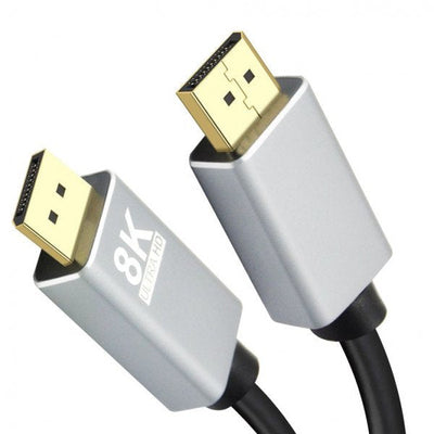 Helos Cable DisplayPort Male/Male Premium 8K, 3,0M, Black — image 1