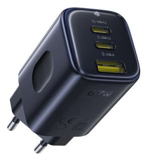 Picogo AE11 Fast Charger 2C + U 67W Eu Cosmic Black