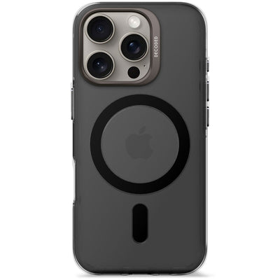 Decoded Clear Case For Iphone 16 Pro 16CM (6.3) Black Transparent — image 1